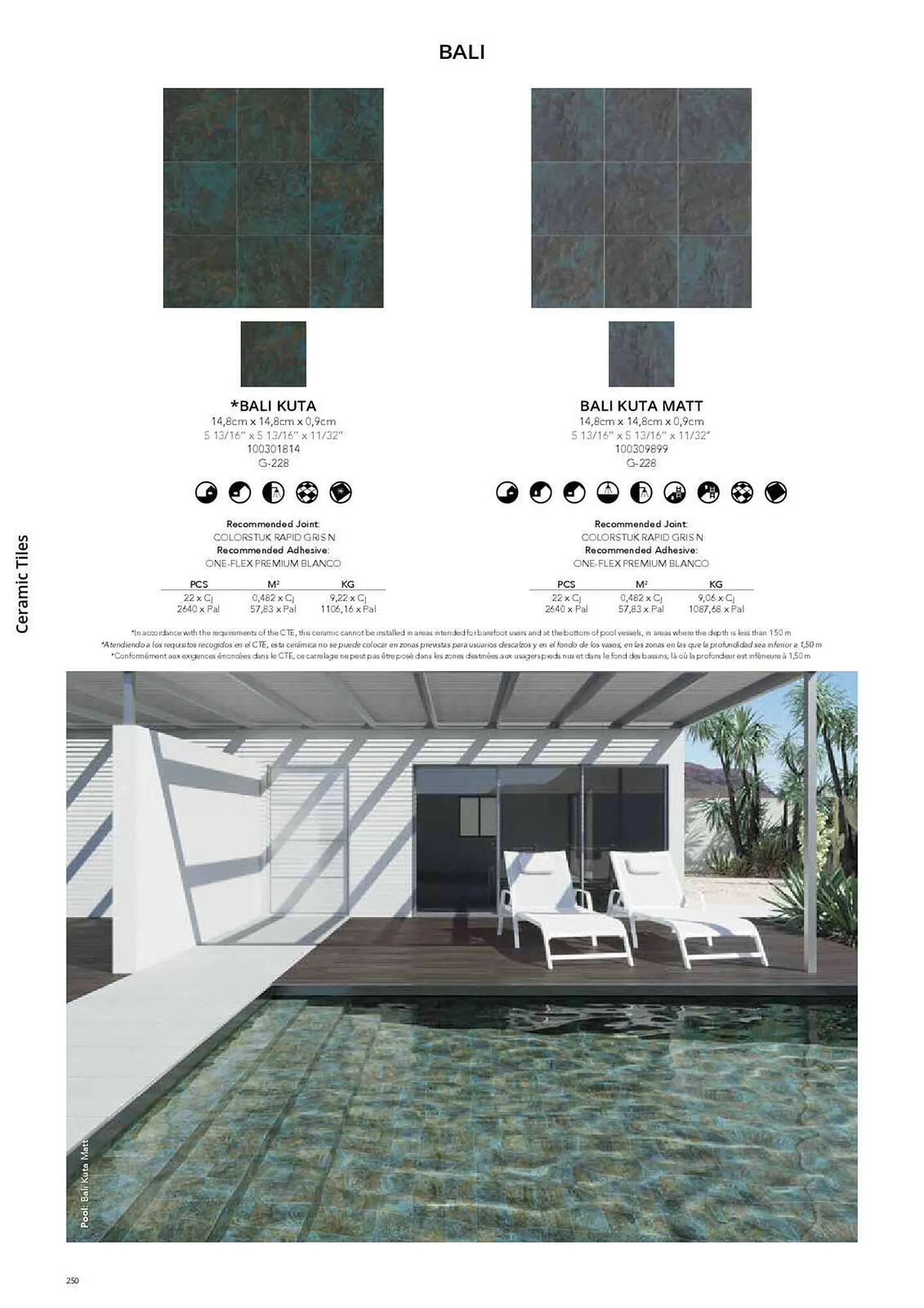 Catálogo de Folleto Porcelanosa 31 de marzo al 8 de febrero 2024 - Página 257