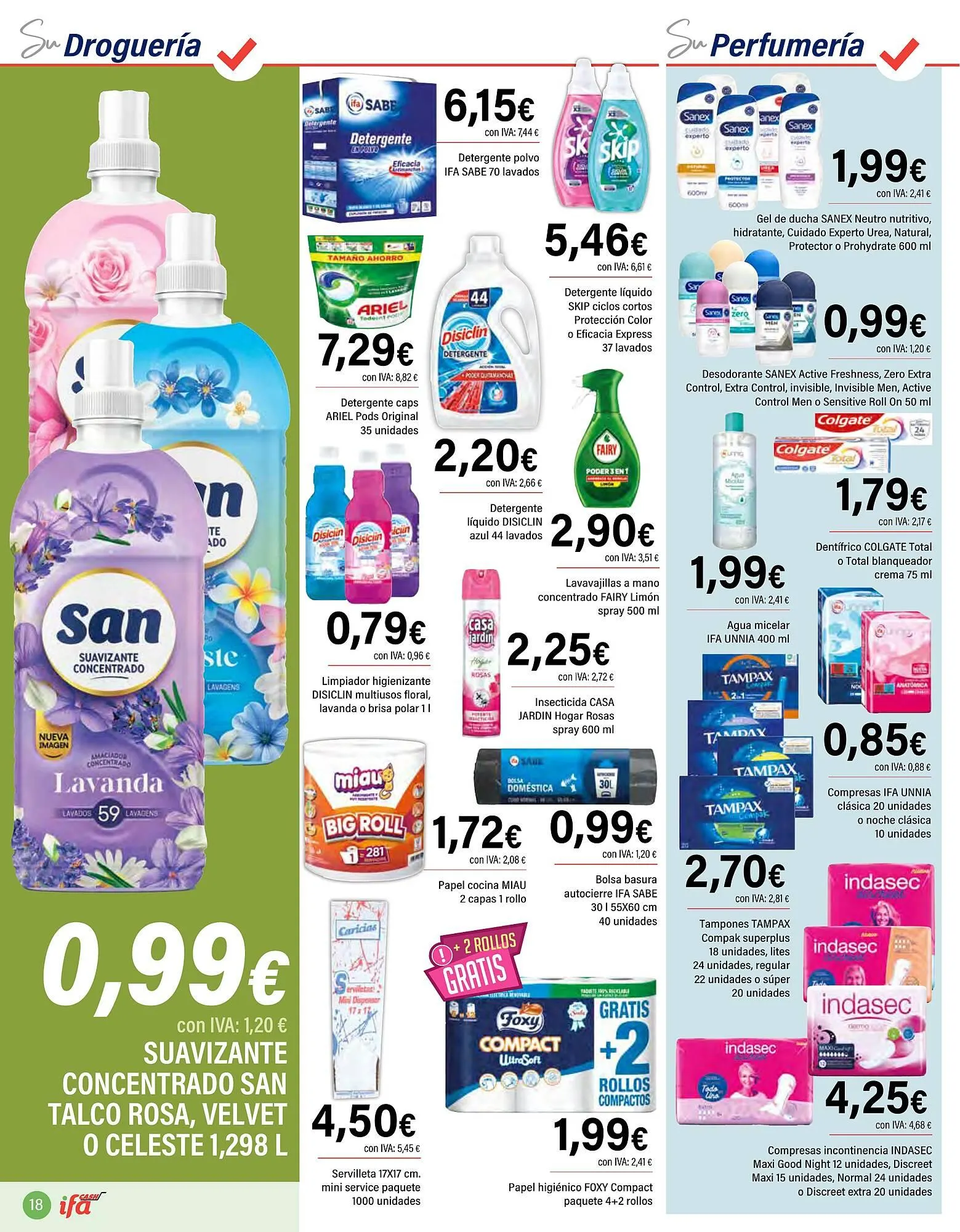 Catálogo de Folleto Cash Ifa 23 de julio al 5 de agosto 2025 - Página 18