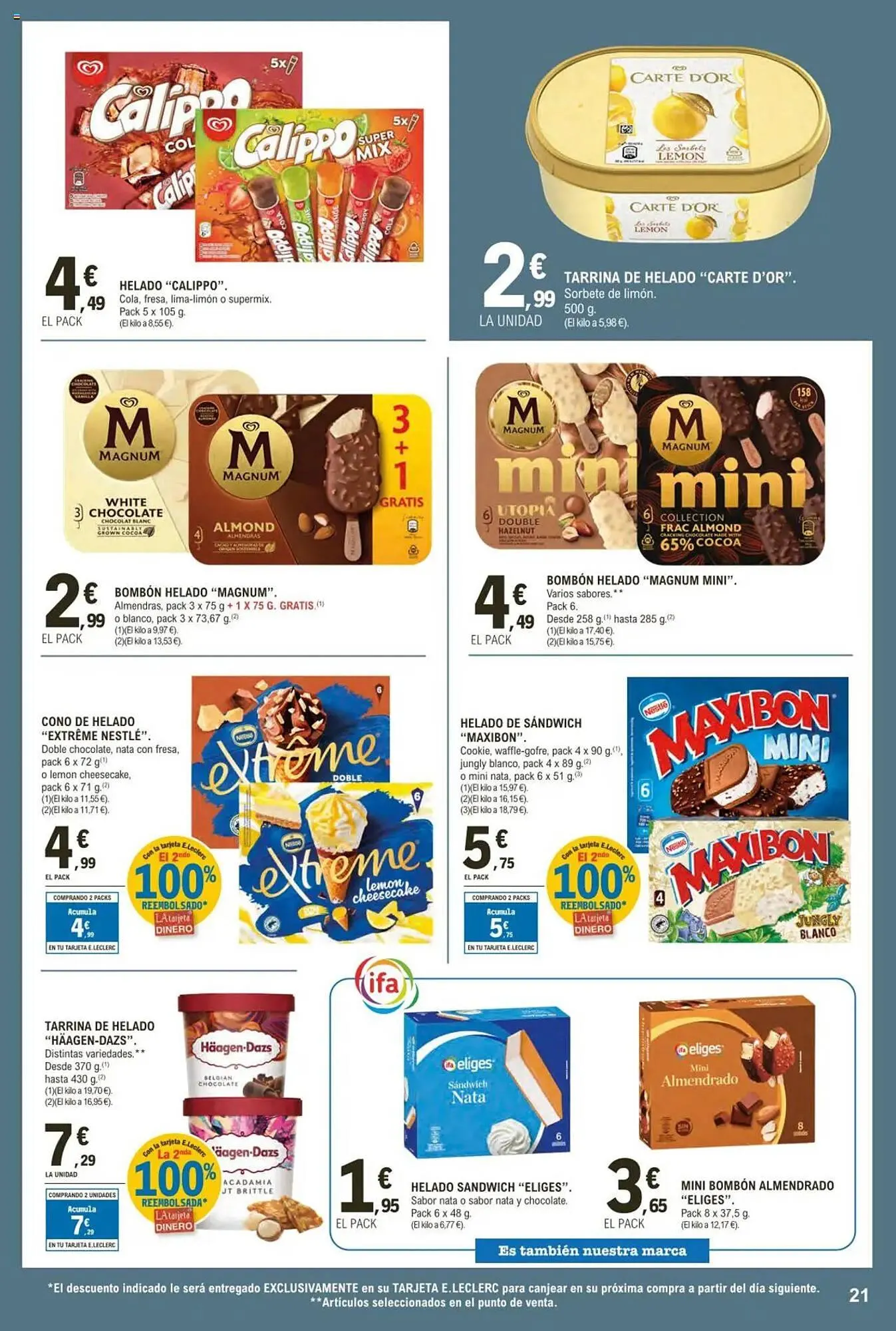 Catálogo de Folleto E.Leclerc 2 de julio al 13 de julio 2025 - Página 21