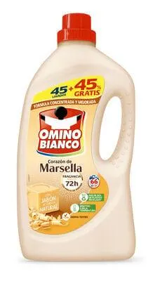 Detergente Líquido Omino Bianco 45+21 Lavados