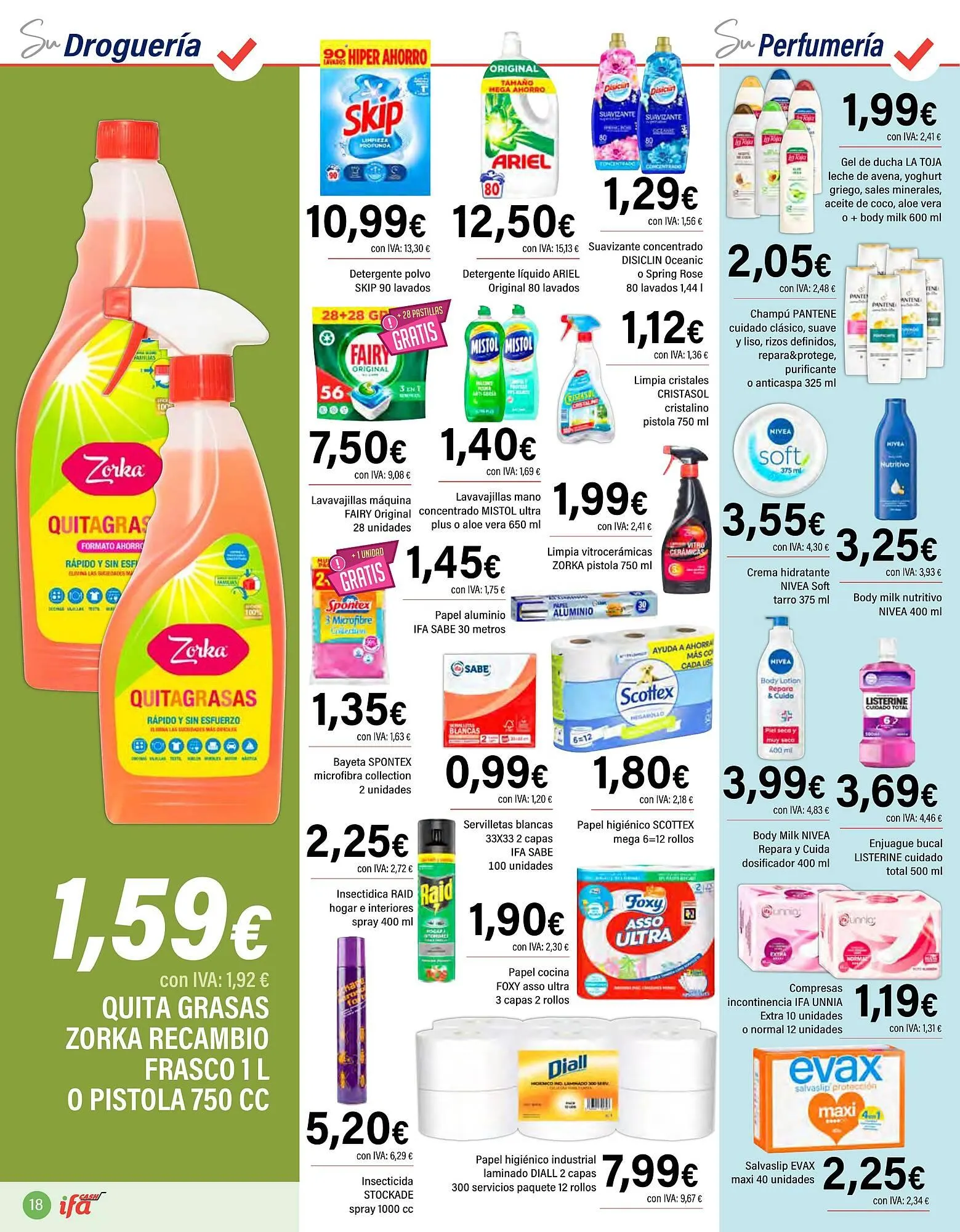 Catálogo de Folleto Cash Ifa 6 de agosto al 19 de agosto 2025 - Página 18