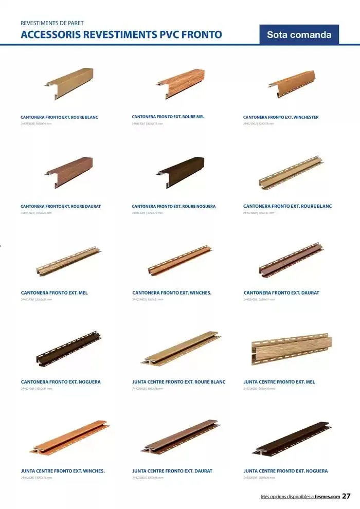 Catálogo de Tot en fusta 1 de enero al 31 de diciembre 2025 - Página 27