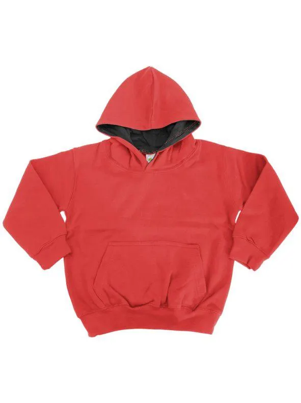 Sudadera con capucha y cremallera Modelo Varsity unisex niños/niñas