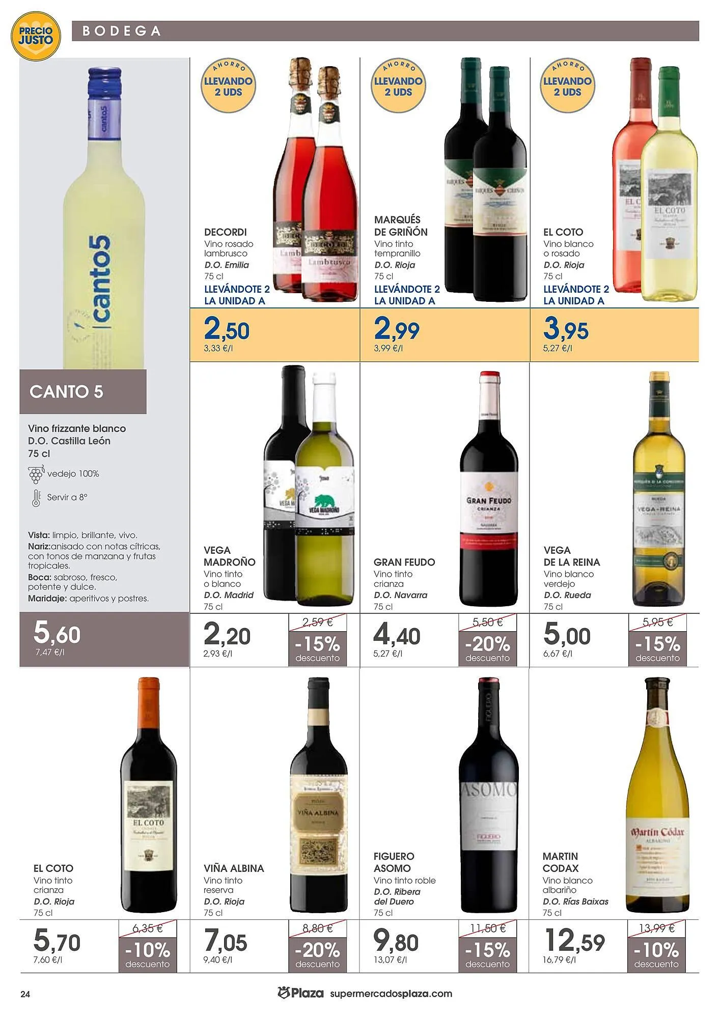 Catálogo de Folleto Supermercados Plaza 10 de abril al 22 de abril 2026 - Página 24