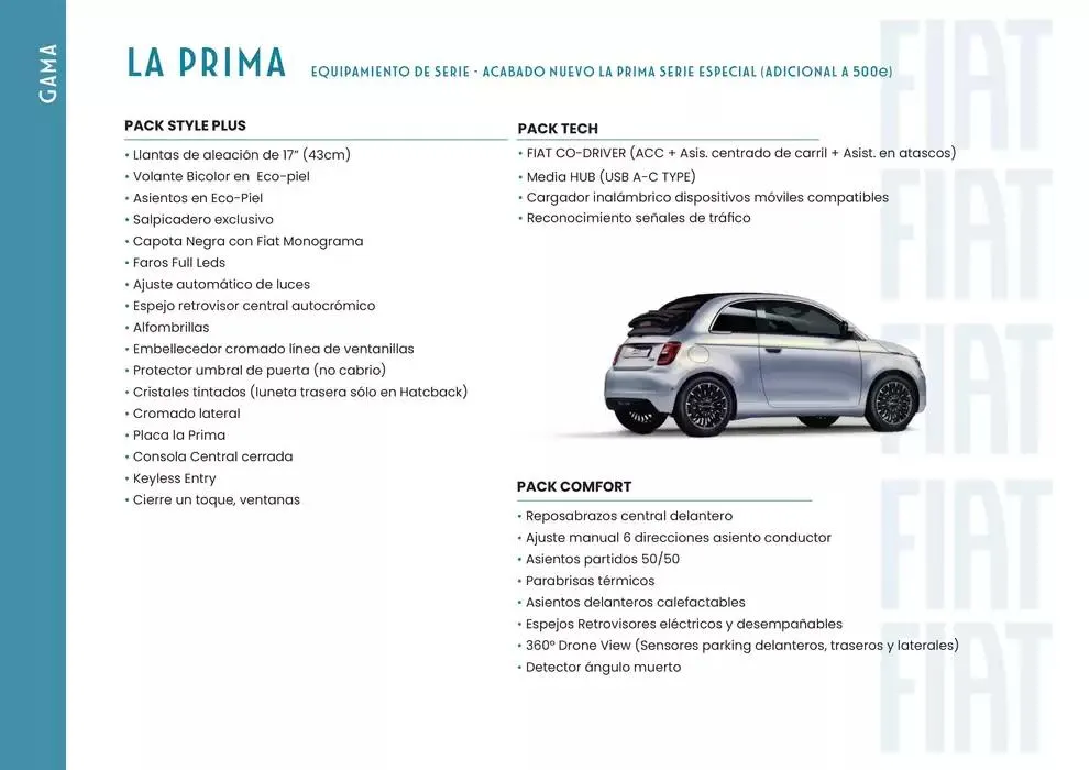 Catálogo de Fiat 500 ELÉCTRICO 6 de marzo al 31 de agosto 2025 - Página 6