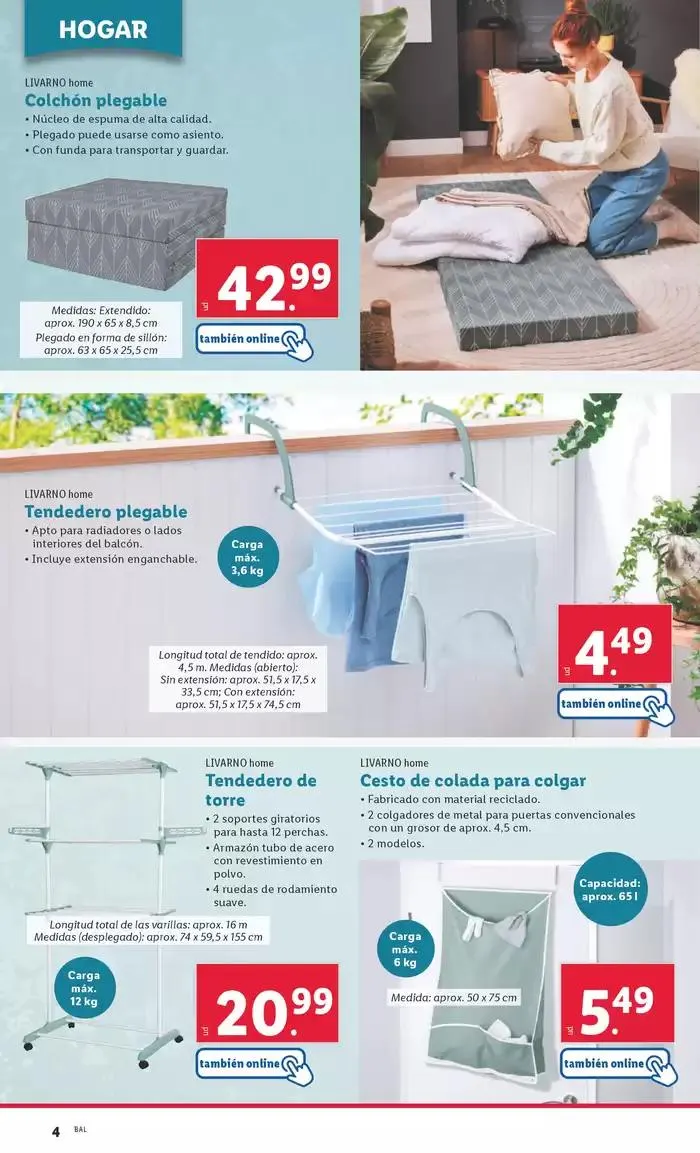 Catálogo de ¡Bazar Lidl! Ofertas válidas del 17/03 al 23/03 17 de marzo al 23 de marzo 2025 - Página 12