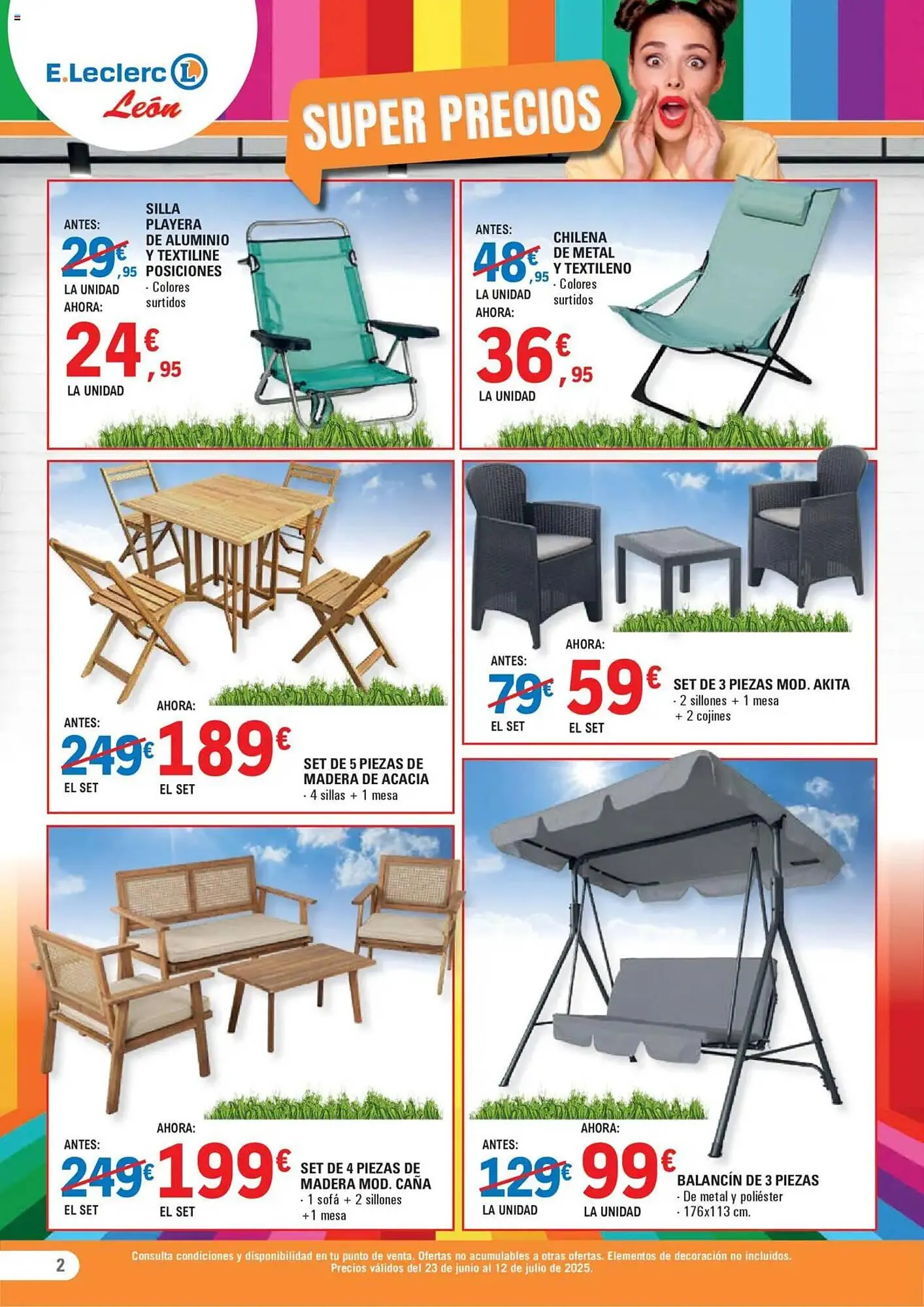 Catálogo de Folleto E.Leclerc 23 de junio al 12 de julio 2025 - Página 2