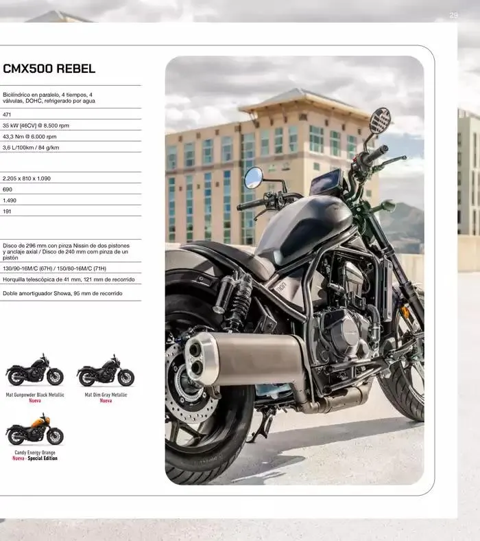 Catálogo de Gama Street & Touring 2025 14 de mayo al 31 de diciembre 2025 - Página 58