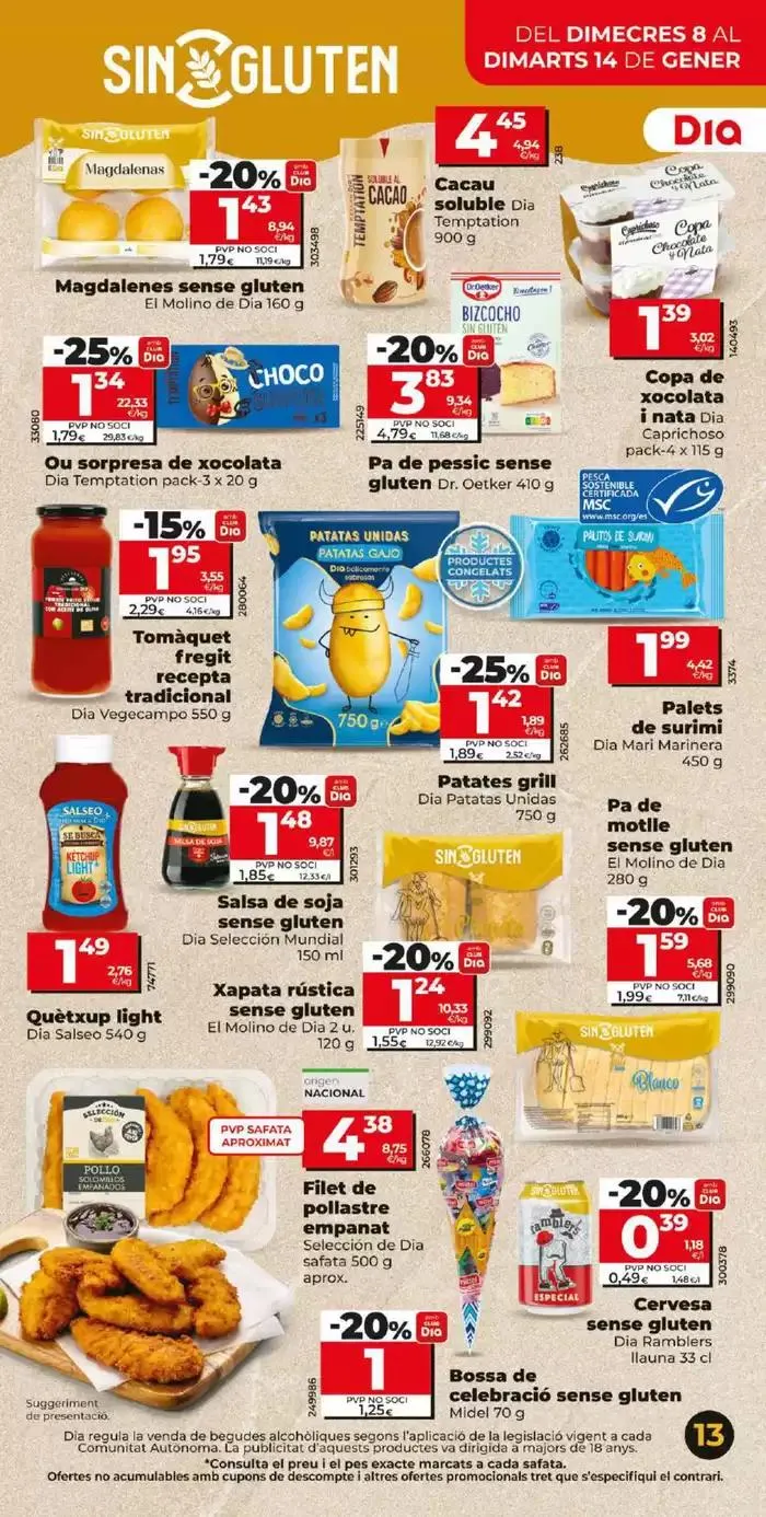 Catálogo de Estalvi en Gran del 8 al 14 de gener 8 de enero al 14 de enero 2025 - Página 13