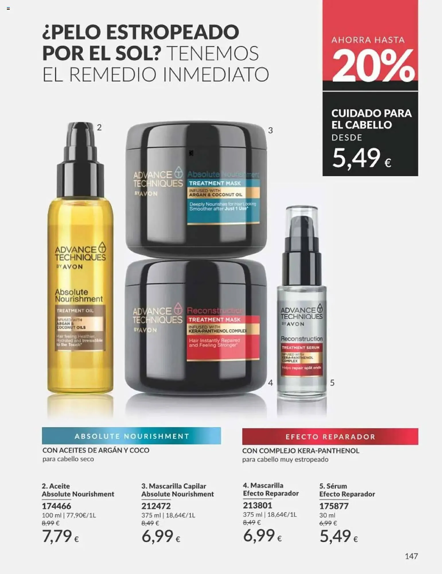 Catálogo de Folleto AVON 1 de agosto al 31 de agosto 2025 - Página 147