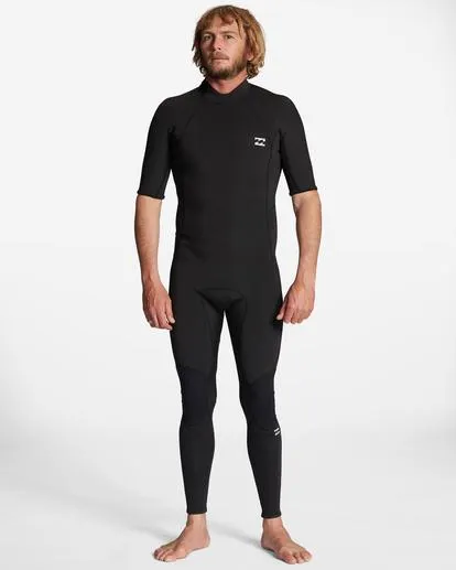 2/2mm Absolute - Traje de Surf de Primavera con Manga Corta y Cremallera en la Espalda para Hombre