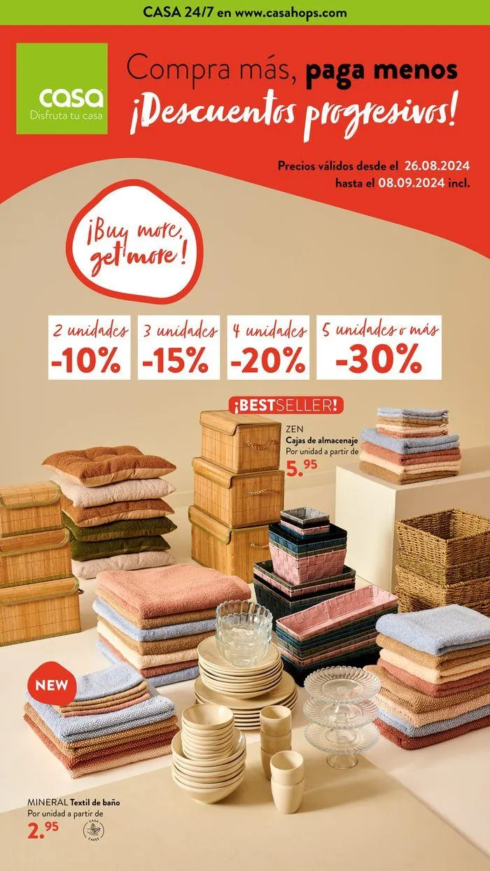 Precios válidos desde el 26.08.2024 hasta el 08.09.2024 incl. - 1