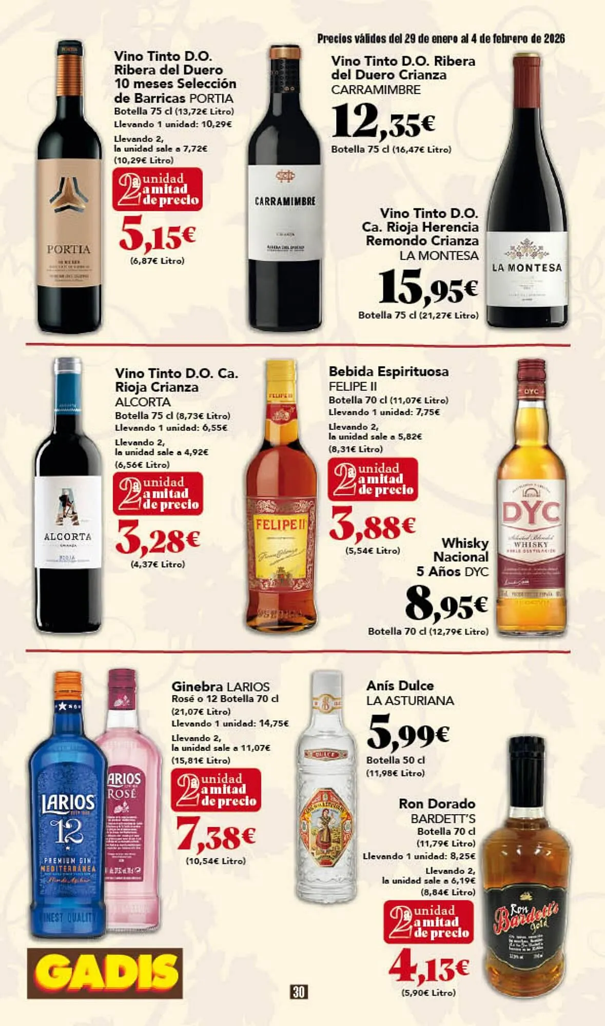 Catálogo de Folleto Gadis 29 de enero al 4 de febrero 2026 - Página 30
