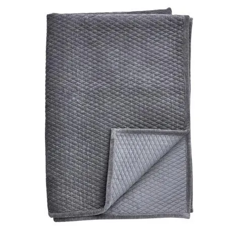 Freya bed runner 135x260 cm. grey