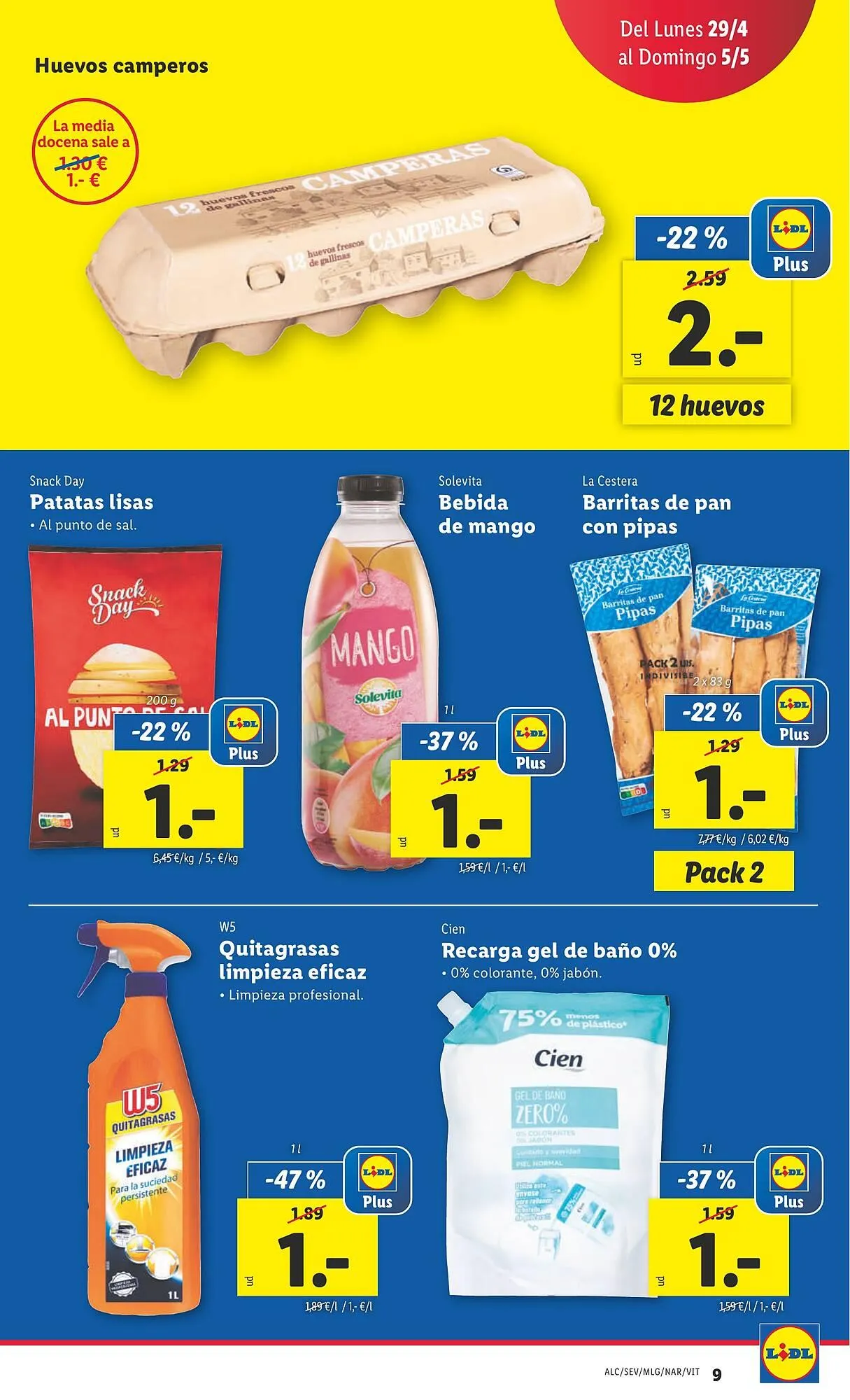 Catálogo de Folleto Lidl 29 de abril al 5 de mayo 2024 - Página 9