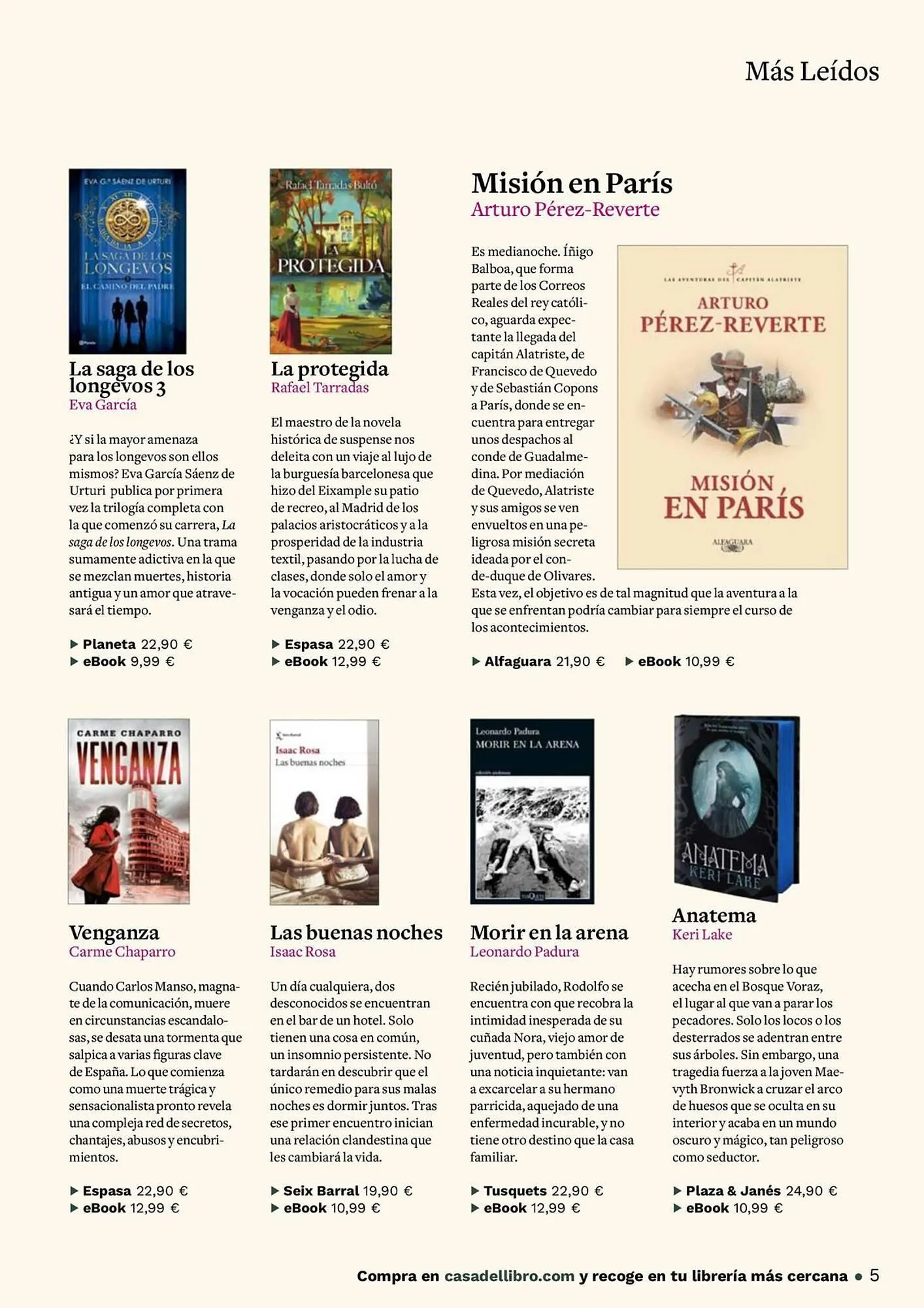 Catálogo de Catálogo Casa del Libro 15 de octubre al 30 de noviembre 2025 - Página 5