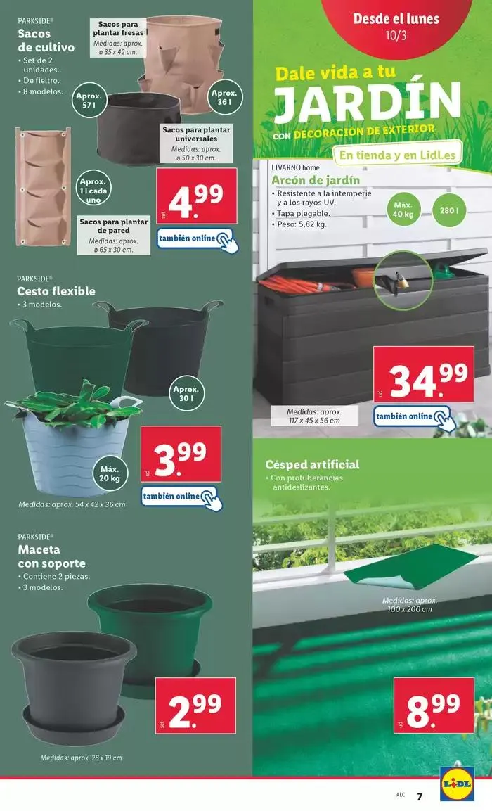 Catálogo de ¡Bazar Lidl! Ofertas válidas del 10/03 al 16/03 10 de marzo al 16 de marzo 2025 - Página 9
