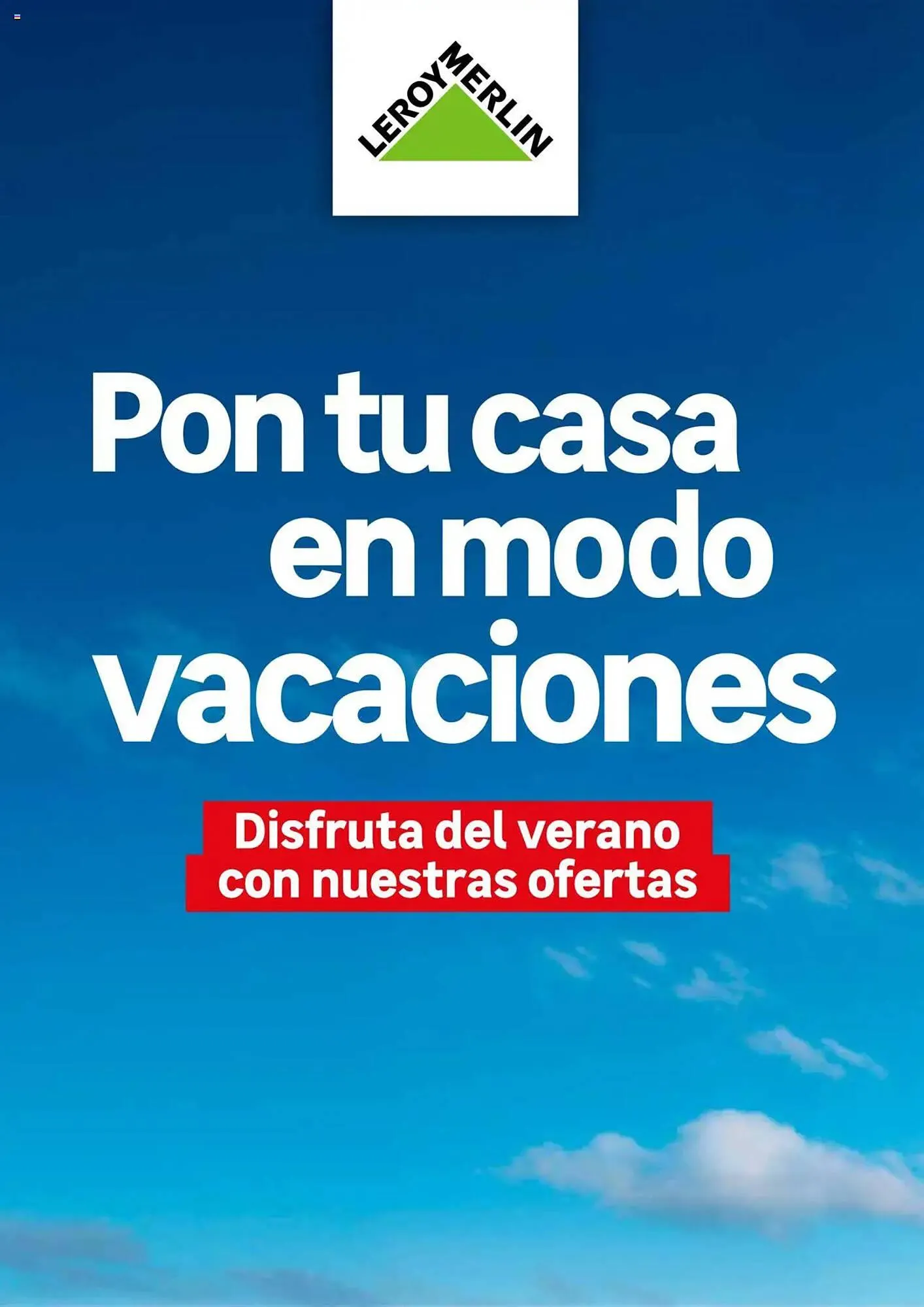 Catálogo de Folleto Leroy Merlin 27 de mayo al 23 de junio 2025 - Página 1