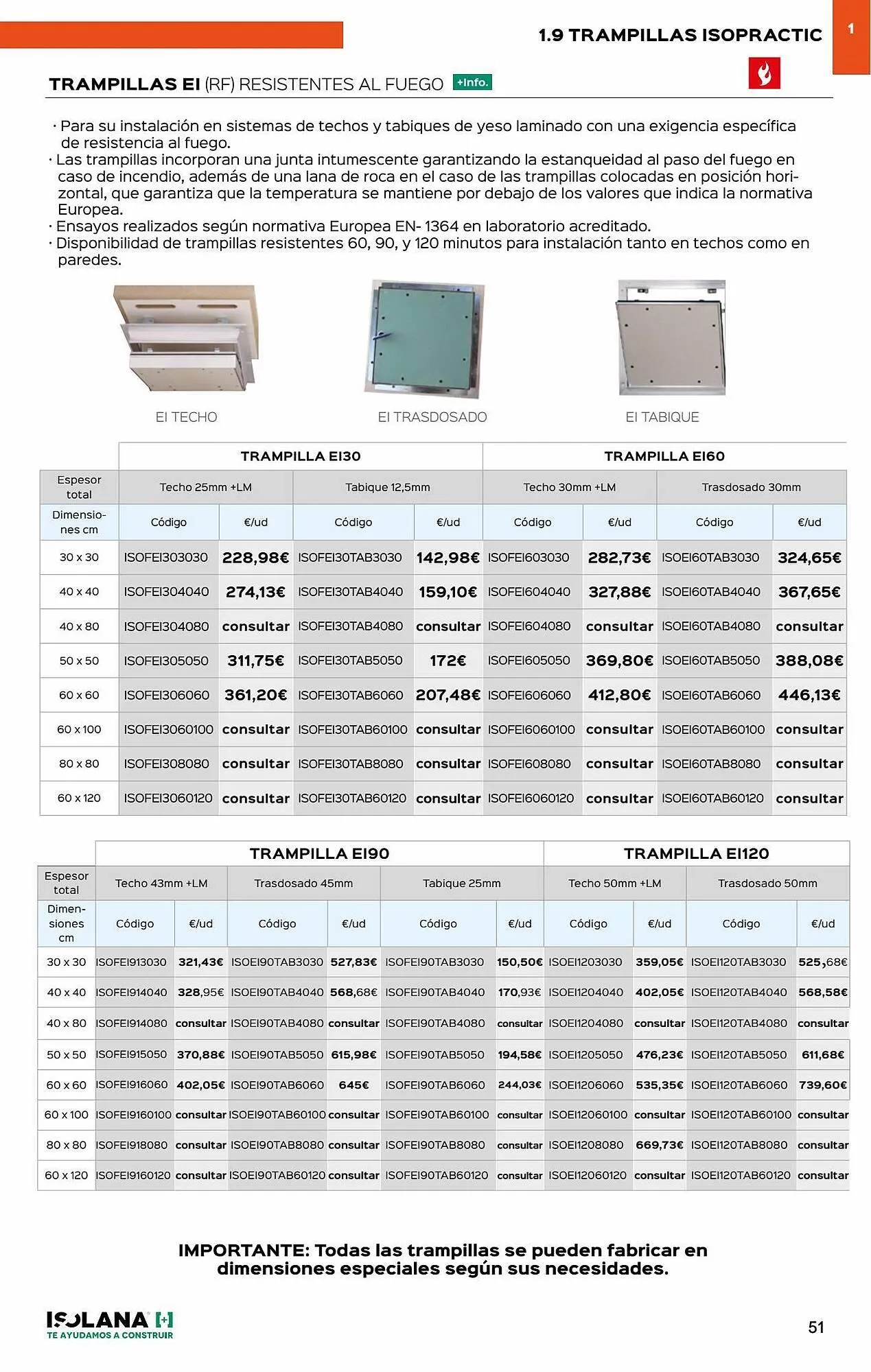 Catálogo de Folleto Isolana 30 de mayo al 31 de diciembre 2023 - Página 46