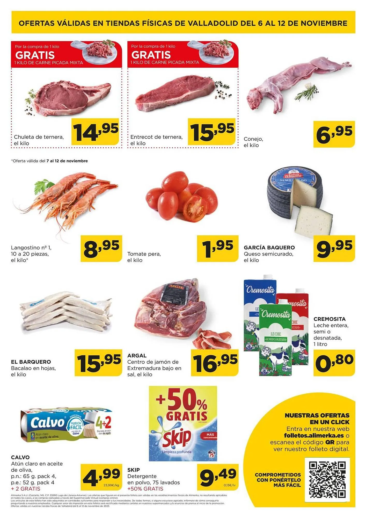 Catálogo de Folleto Alimerka 6 de noviembre al 12 de noviembre 2023 - Página 2