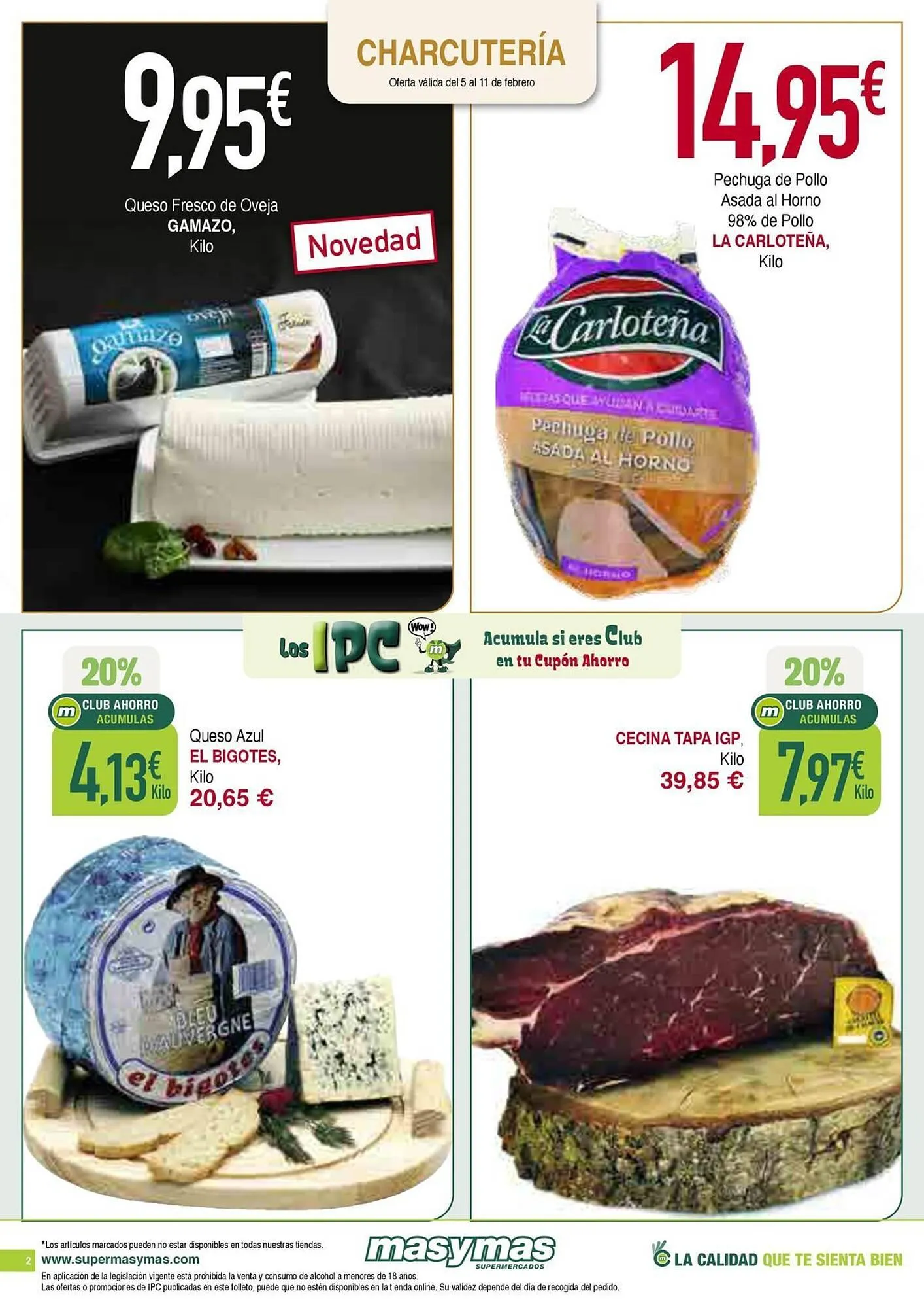 Catálogo de Folleto Masymas 5 de febrero al 11 de febrero 2026 - Página 2