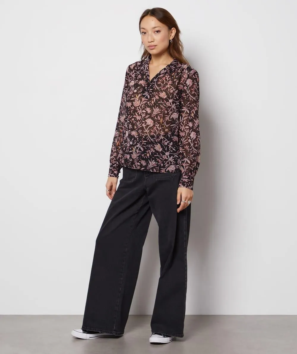 Blouse imprimé floral