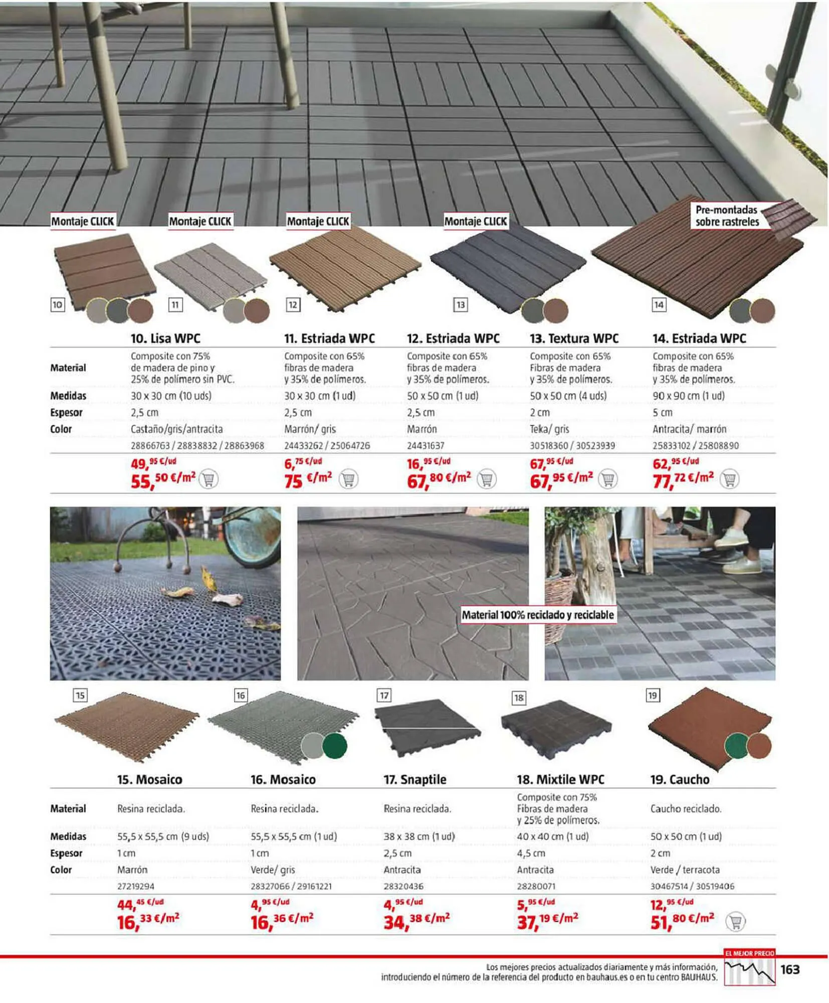 Catálogo de Folleto Bauhaus 7 de marzo al 15 de agosto 2023 - Página 163