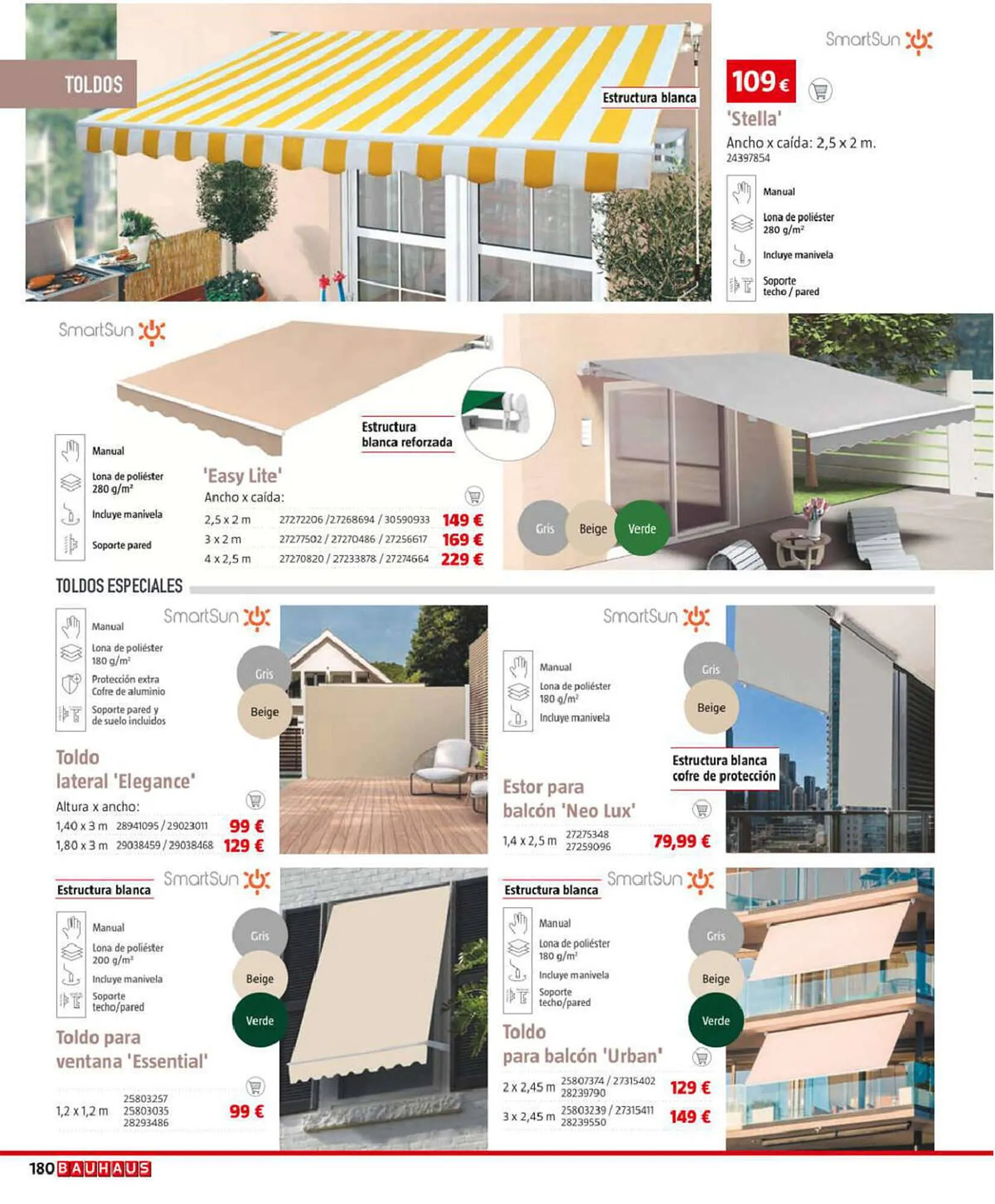 Catálogo de Folleto Bauhaus 7 de marzo al 15 de agosto 2023 - Página 180