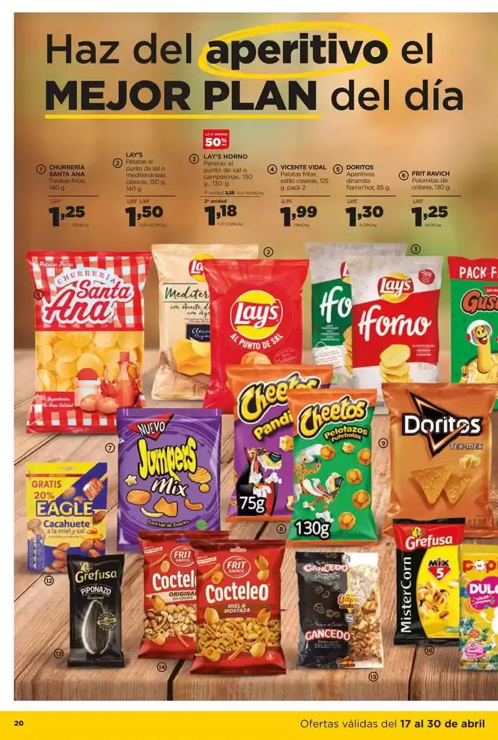 Catálogo de Ofertas válidas en Castilla y León y Galicia del 17 al 30 de abril 17 de abril al 30 de abril 2025 - Página 20