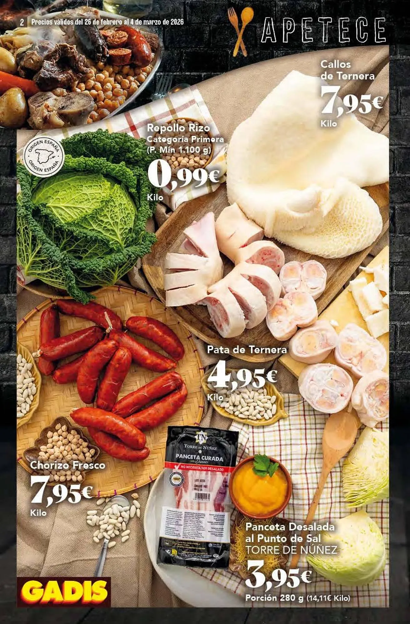 Catálogo de Folleto Gadis 26 de febrero al 4 de marzo 2026 - Página 2