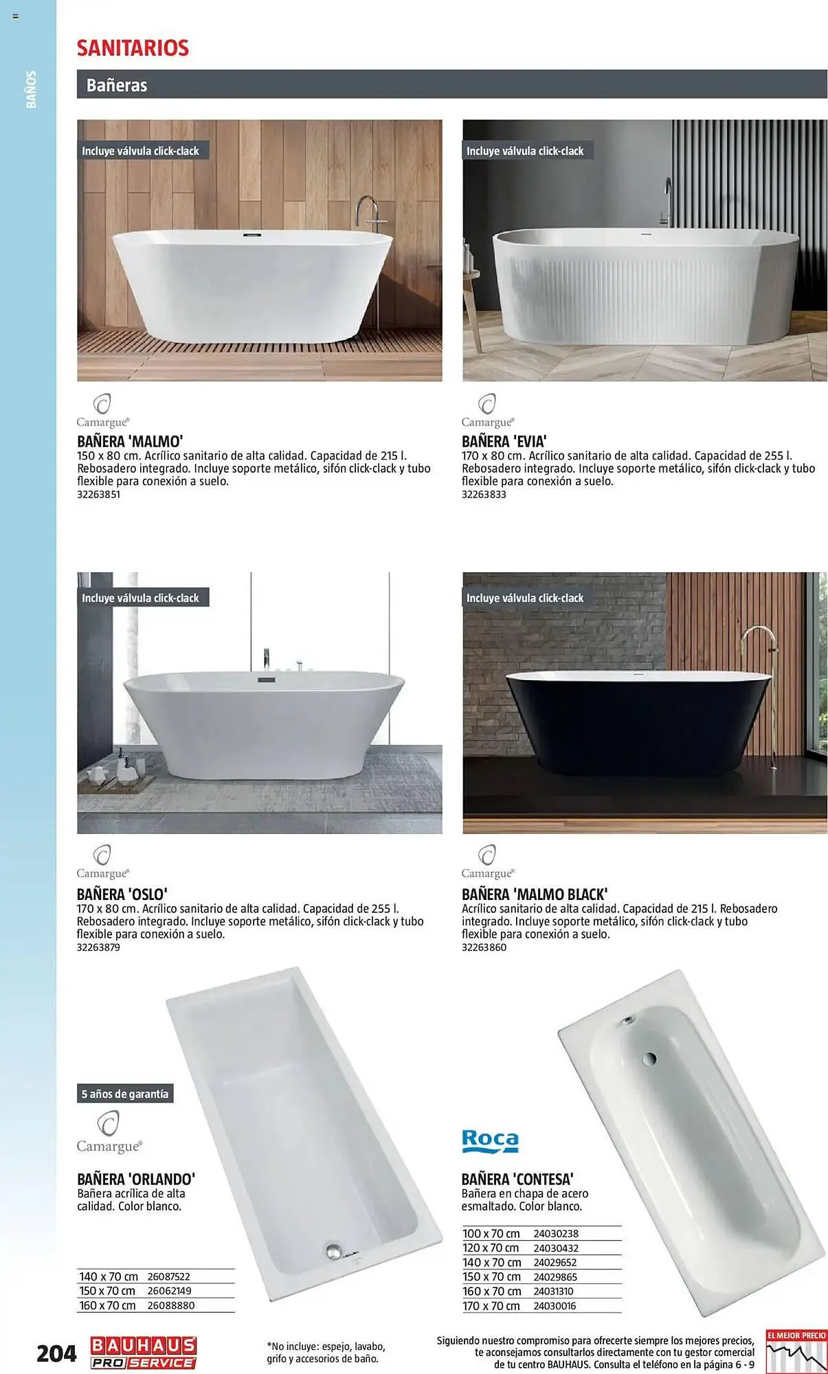 Catálogo de Folleto Bauhaus 24 de febrero al 31 de diciembre 2025 - Página 204