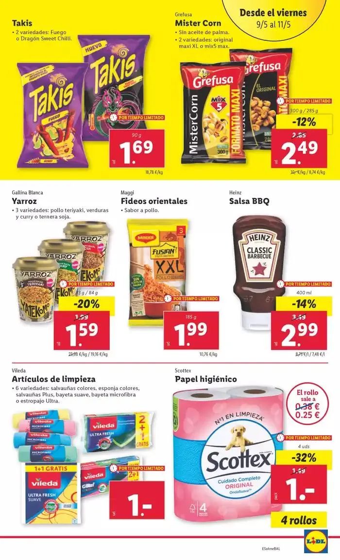 Catálogo de ¡Bazar Lidl! Ofertas válidas del 05/05 al 11/05 5 de mayo al 11 de mayo 2025 - Página 64