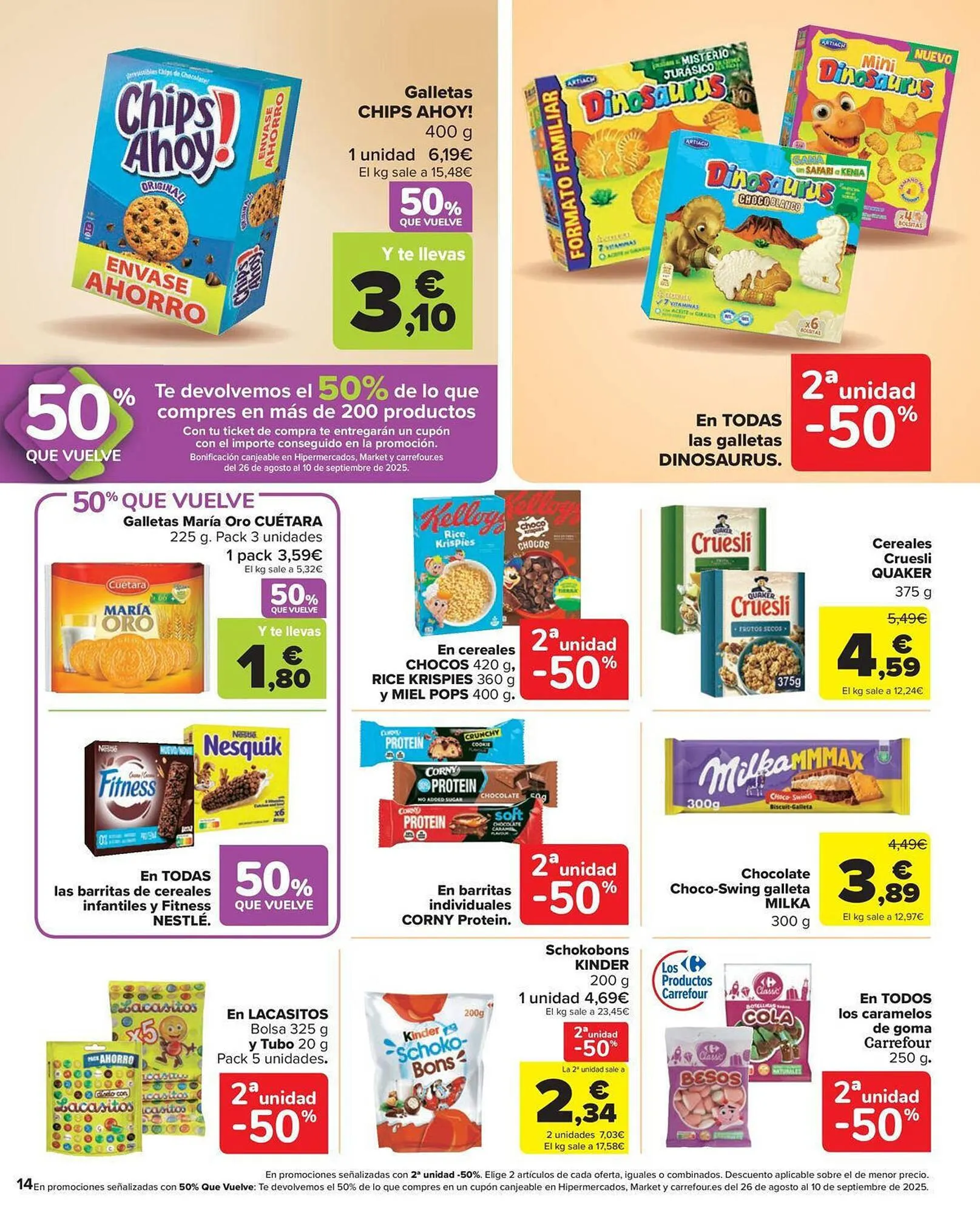 Catálogo de Folleto Carrefour Market 8 de agosto al 26 de agosto 2025 - Página 14