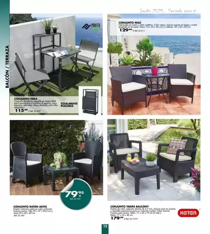 Catálogo de Jardín y Piscinas 2025 7 de abril al 24 de agosto 2025 - Página 12
