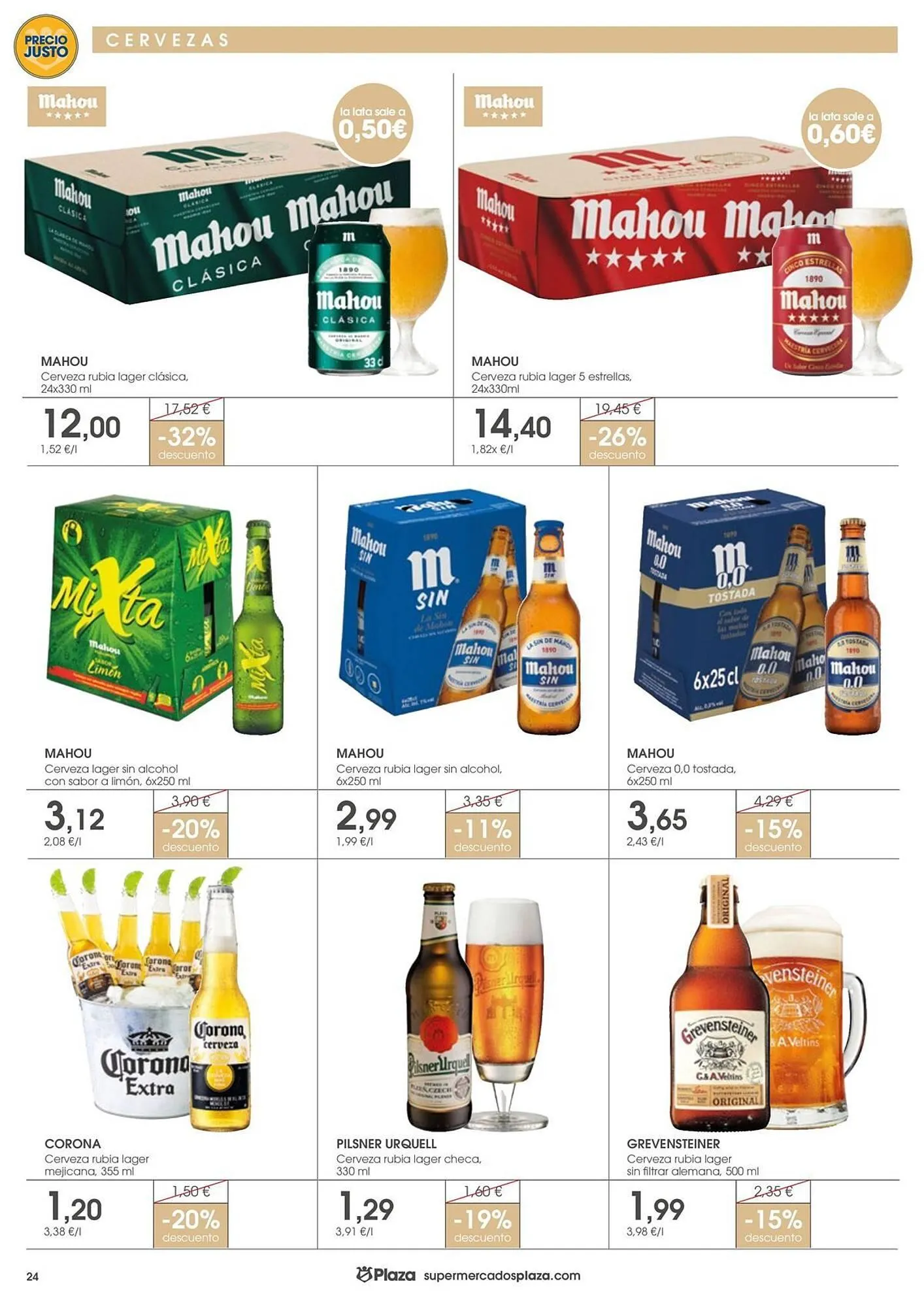 Catálogo de Folleto Supermercados Plaza 11 de julio al 30 de julio 2025 - Página 24