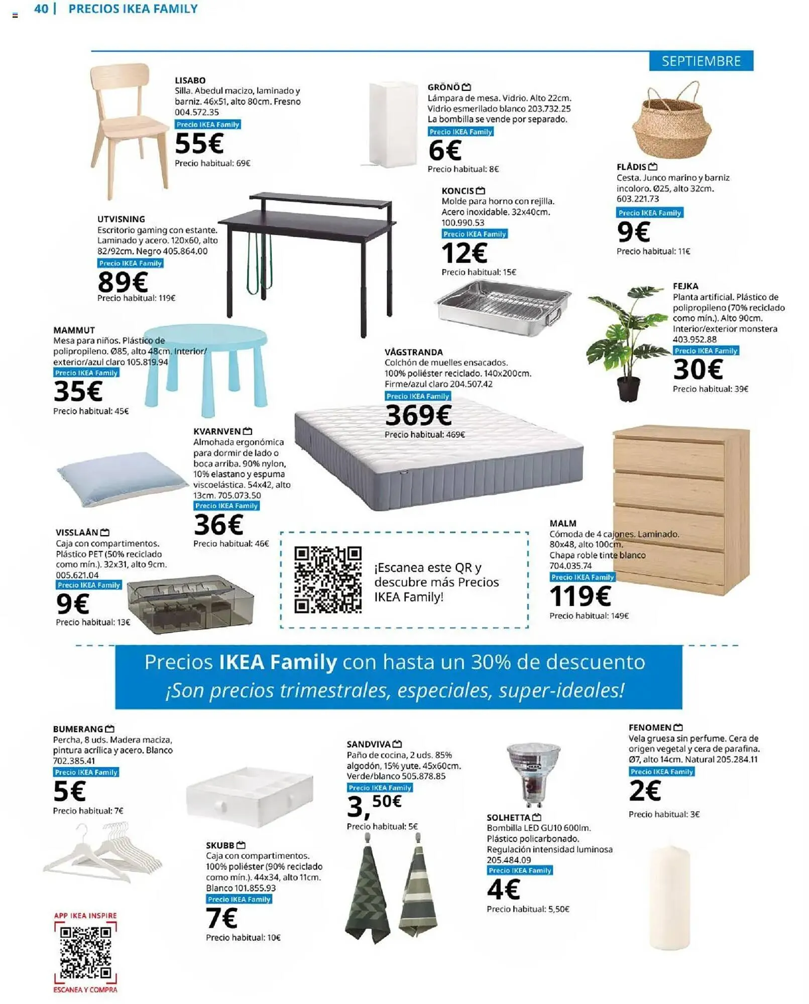 Catálogo de Folleto IKEA 1 de julio al 30 de septiembre 2025 - Página 40