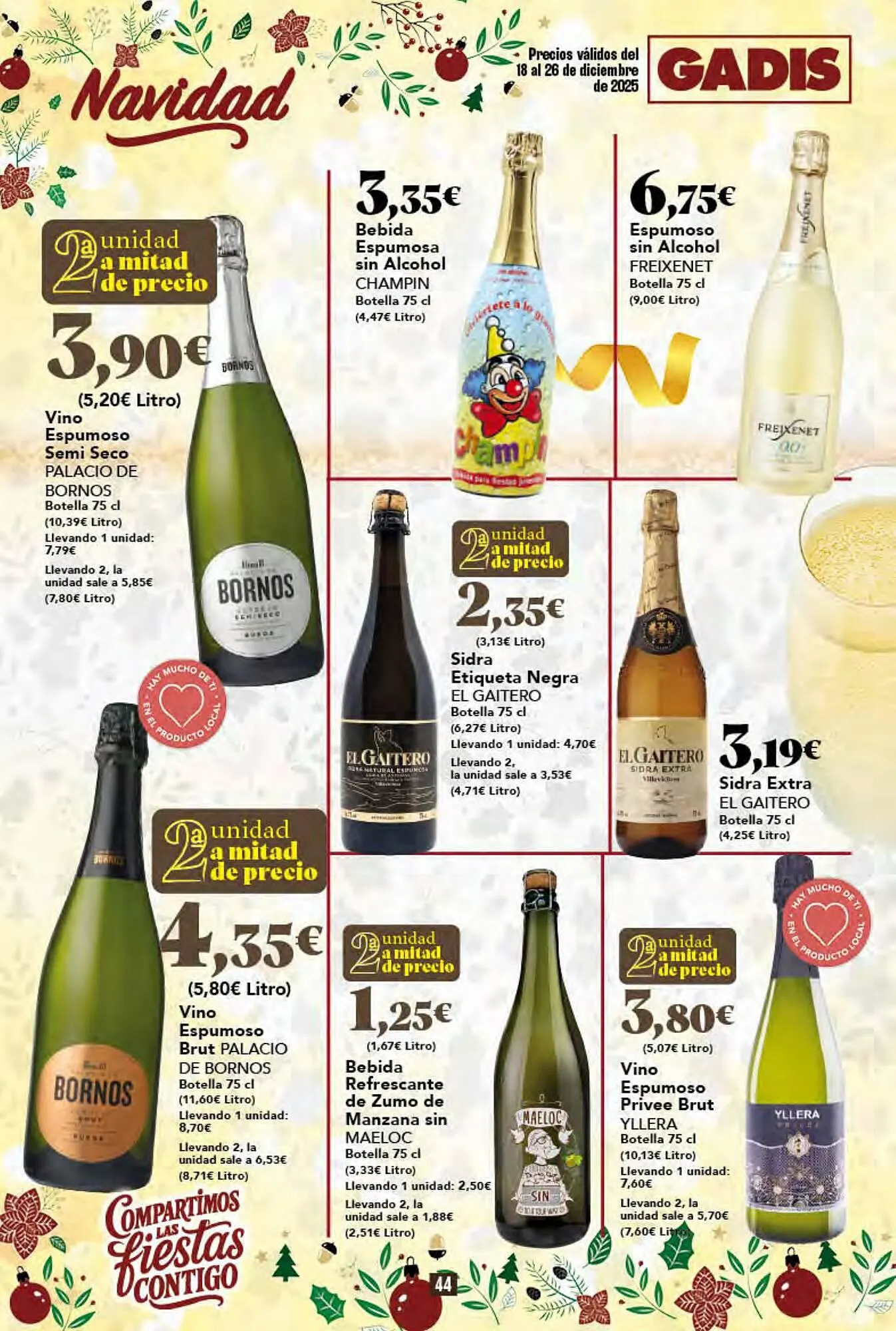 Catálogo de Folleto Gadis 18 de diciembre al 24 de diciembre 2025 - Página 44