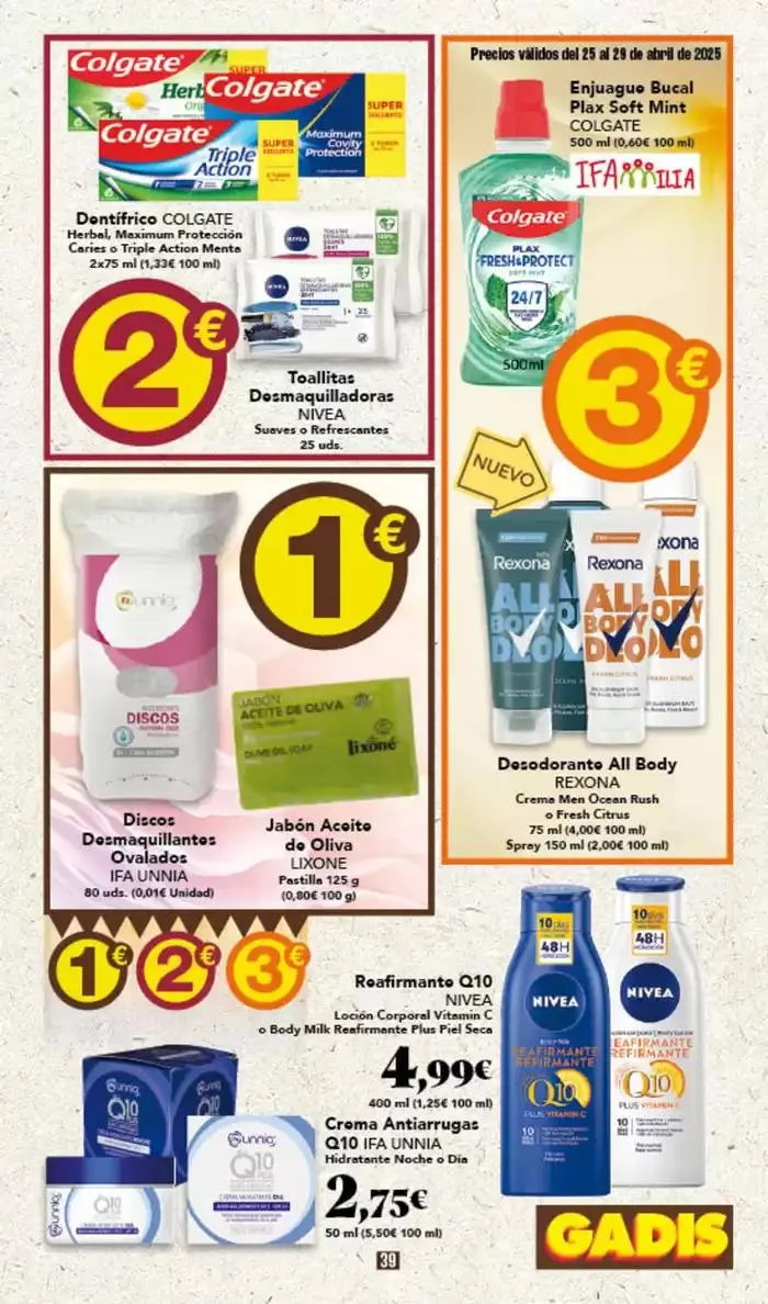 Catálogo de Catálogo Gadis 25 de abril al 29 de abril 2025 - Página 39