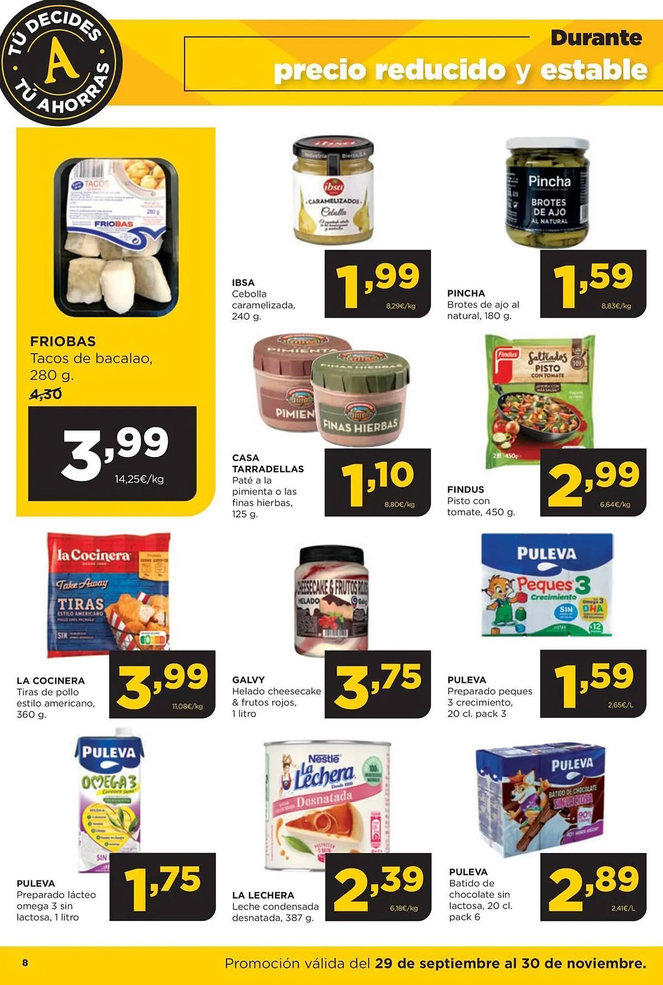 Catálogo de Folleto Alimerka 30 de septiembre al 30 de noviembre 2025 - Página 8