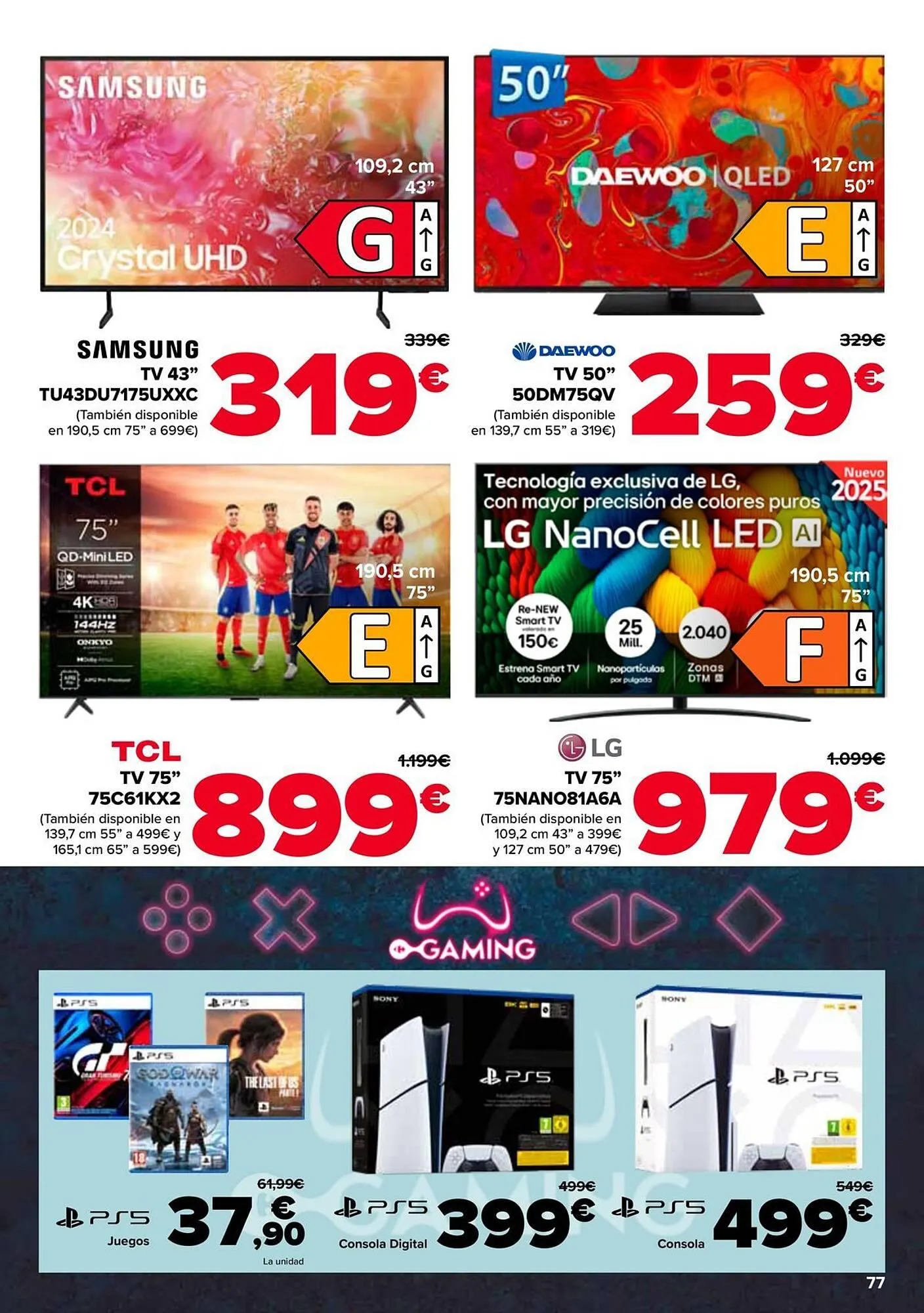 Catálogo de Folleto Carrefour 24 de julio al 7 de agosto 2025 - Página 77