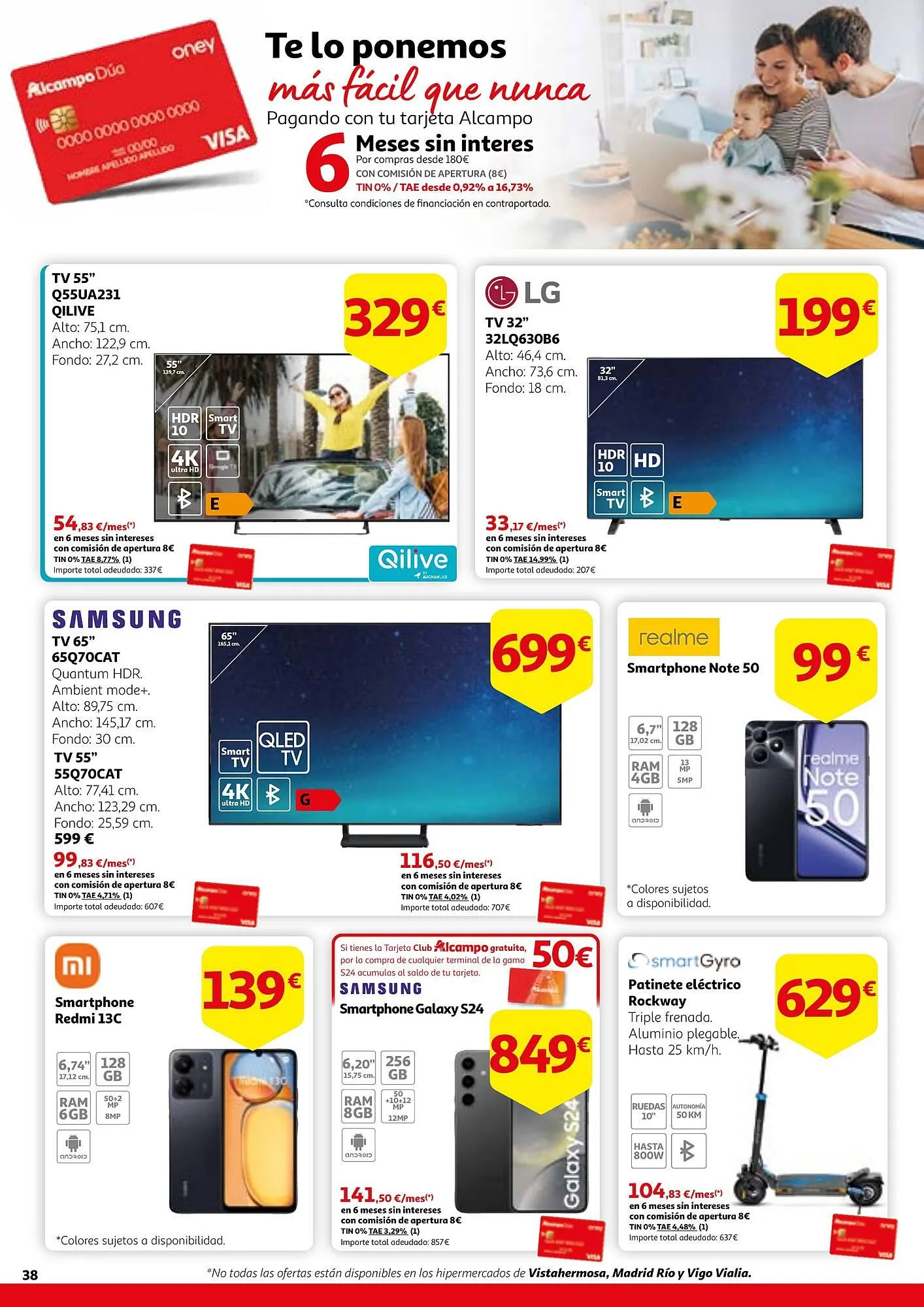 Catálogo de Folleto Alcampo 19 de julio al 31 de julio 2024 - Página 38