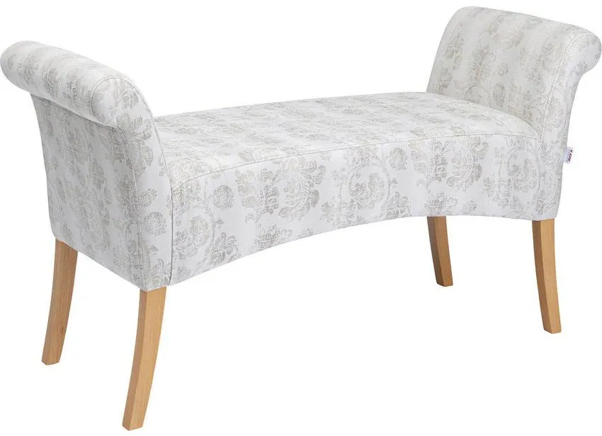 Banco Motley Flower blanco