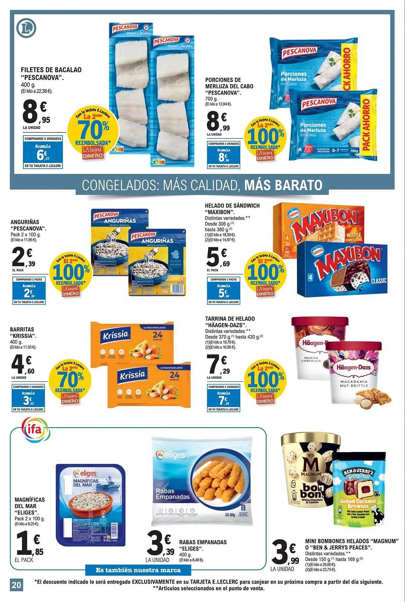 Catálogo de Folleto E.Leclerc 30 de julio al 10 de agosto 2025 - Página 20