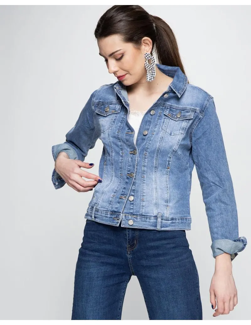 Cazadora Vaquera Lavada