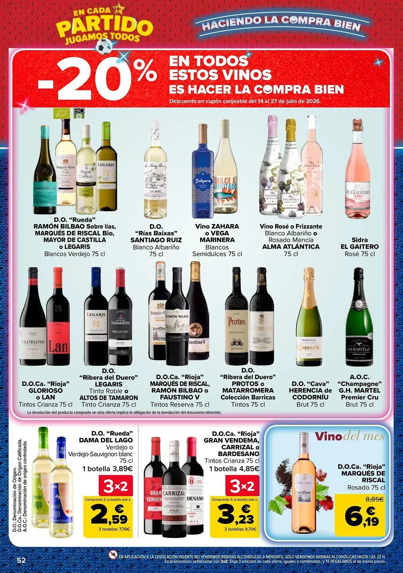 Catálogo de Folleto Carrefour 25 de junio al 13 de julio 2026 - Página 52