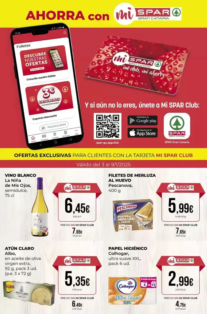 Válido del 3 al 9/1/2025 - 1