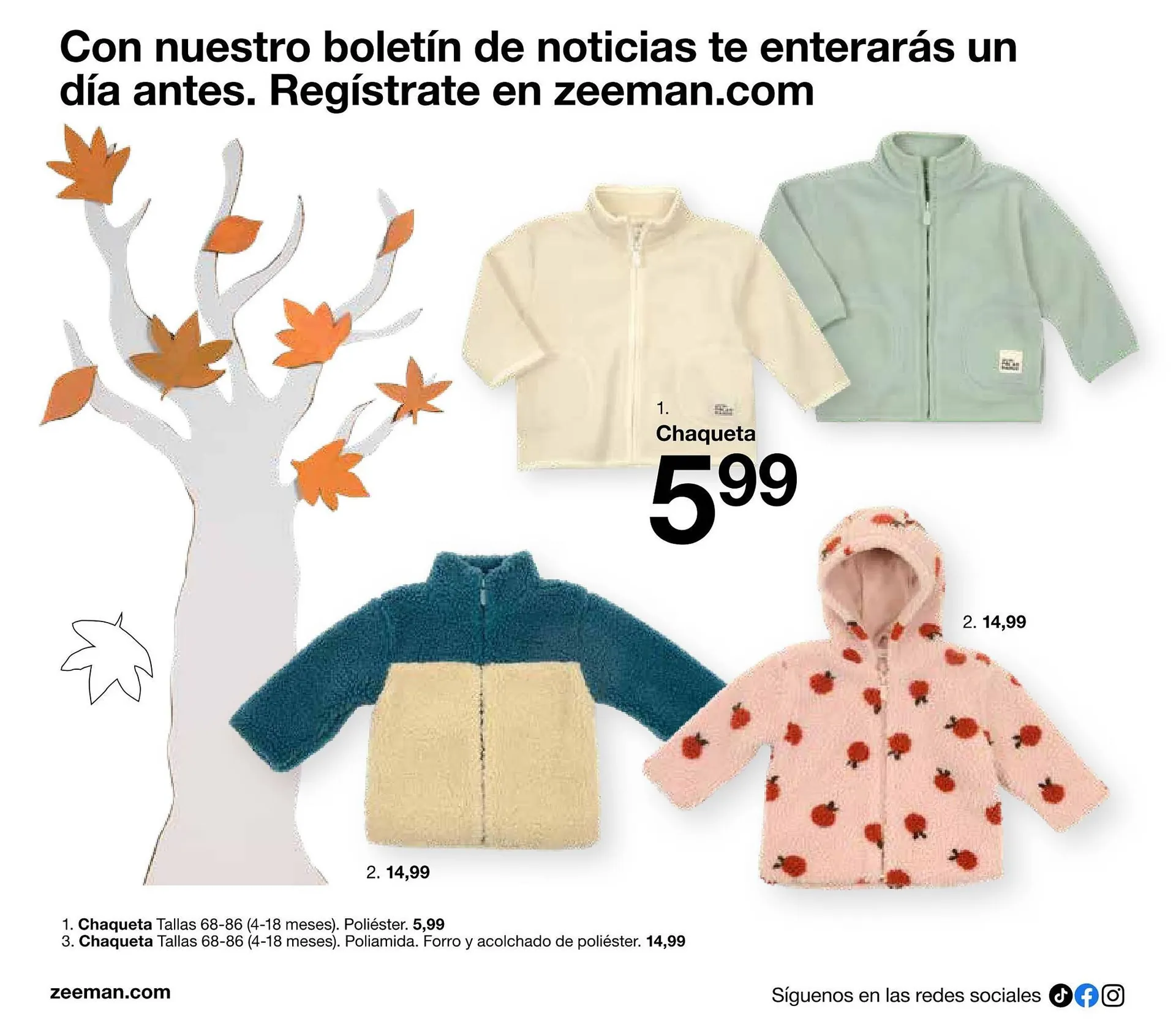 Catálogo de Folleto Zeeman 18 de julio al 30 de noviembre 2025 - Página 18