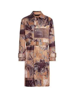 Gabardina estampada Camoshot