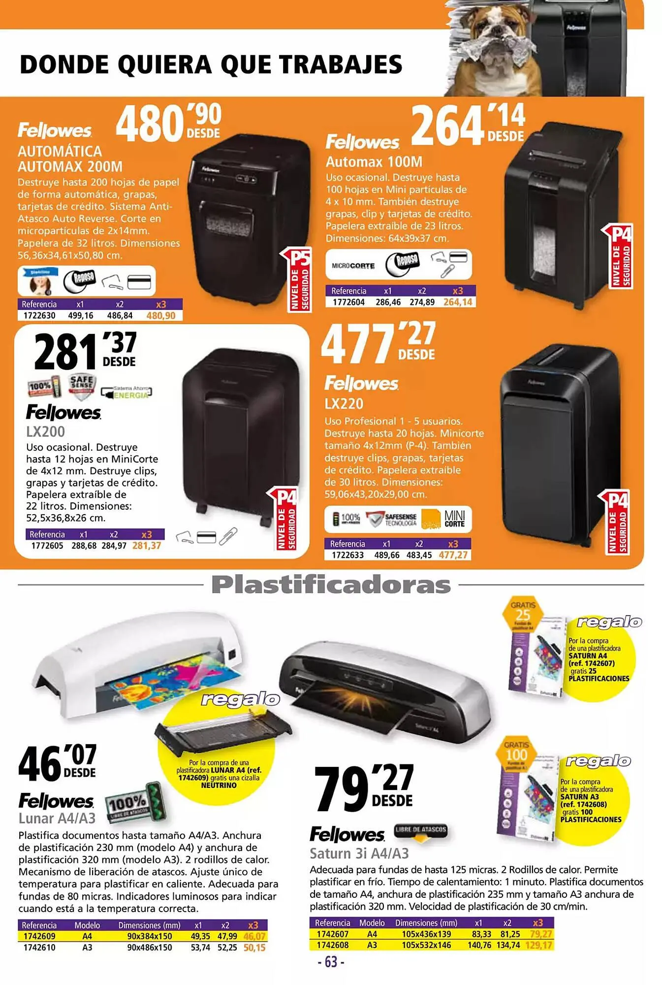 Catálogo de Folleto Folder 8 de mayo al 10 de octubre 2025 - Página 63