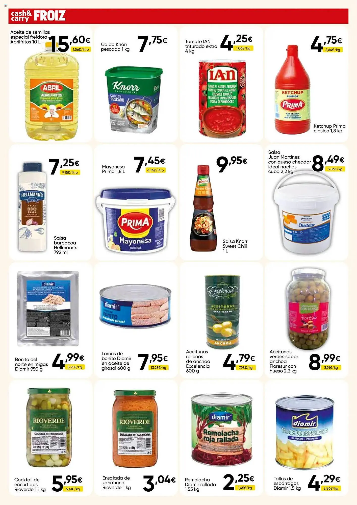 Catálogo de Folleto FROIZ 9 de abril al 27 de abril 2026 - Página 12